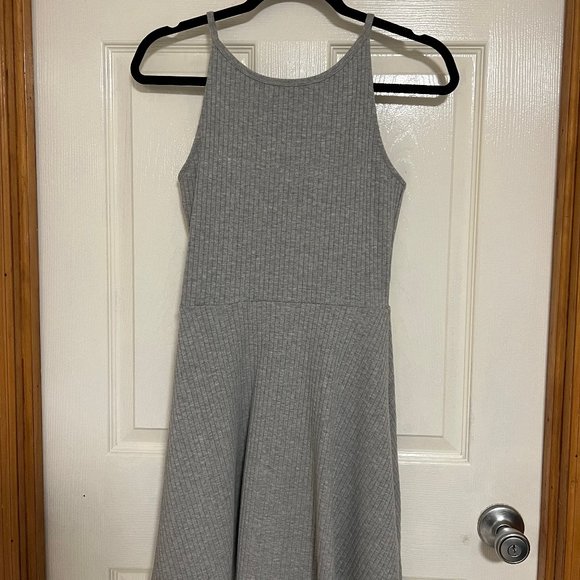 Topshop Dresses & Skirts - Topshop Gray Halter Dress